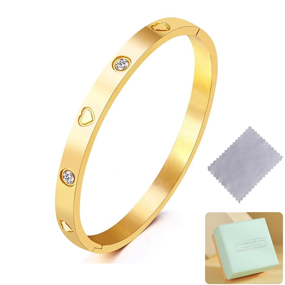Gold-Bracelets-for-Women-Love-