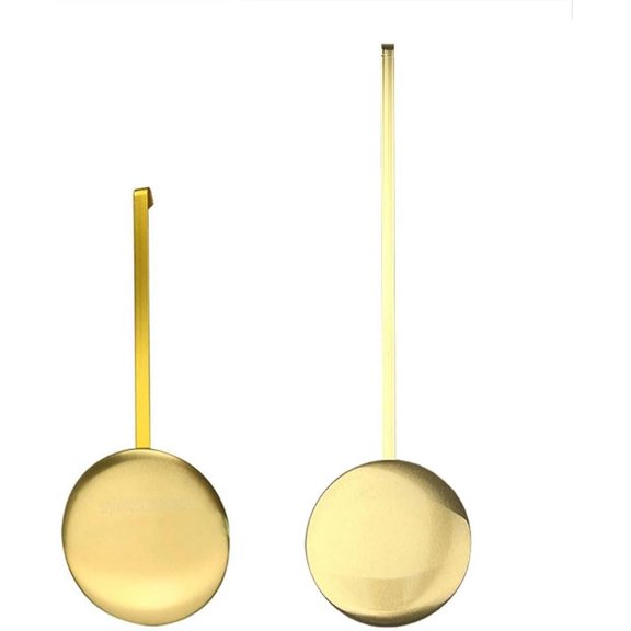 Gold Brass Clock Pendulum for DIY Wall Clocks, Customizable Design, 150mm Length
