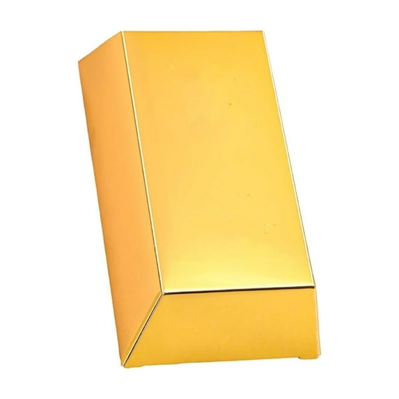 Gold Brick Candy Box Luxury Chocolate Gift Set With Reusable Metal Storage, Elegant Bar-Inspired Design Exudes Premium Style, Ideal For Holidays Corporate Events & Personal