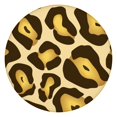 thumbnail image 1 of Gold and Brown Of Leopard Print Round Fitted Tablecloth with Elastic Edge,Dining Table Cover Waterproof,Outdoor Round Tablecloth for Camping,Dining,Indoor and Outdoor, 1 of 7