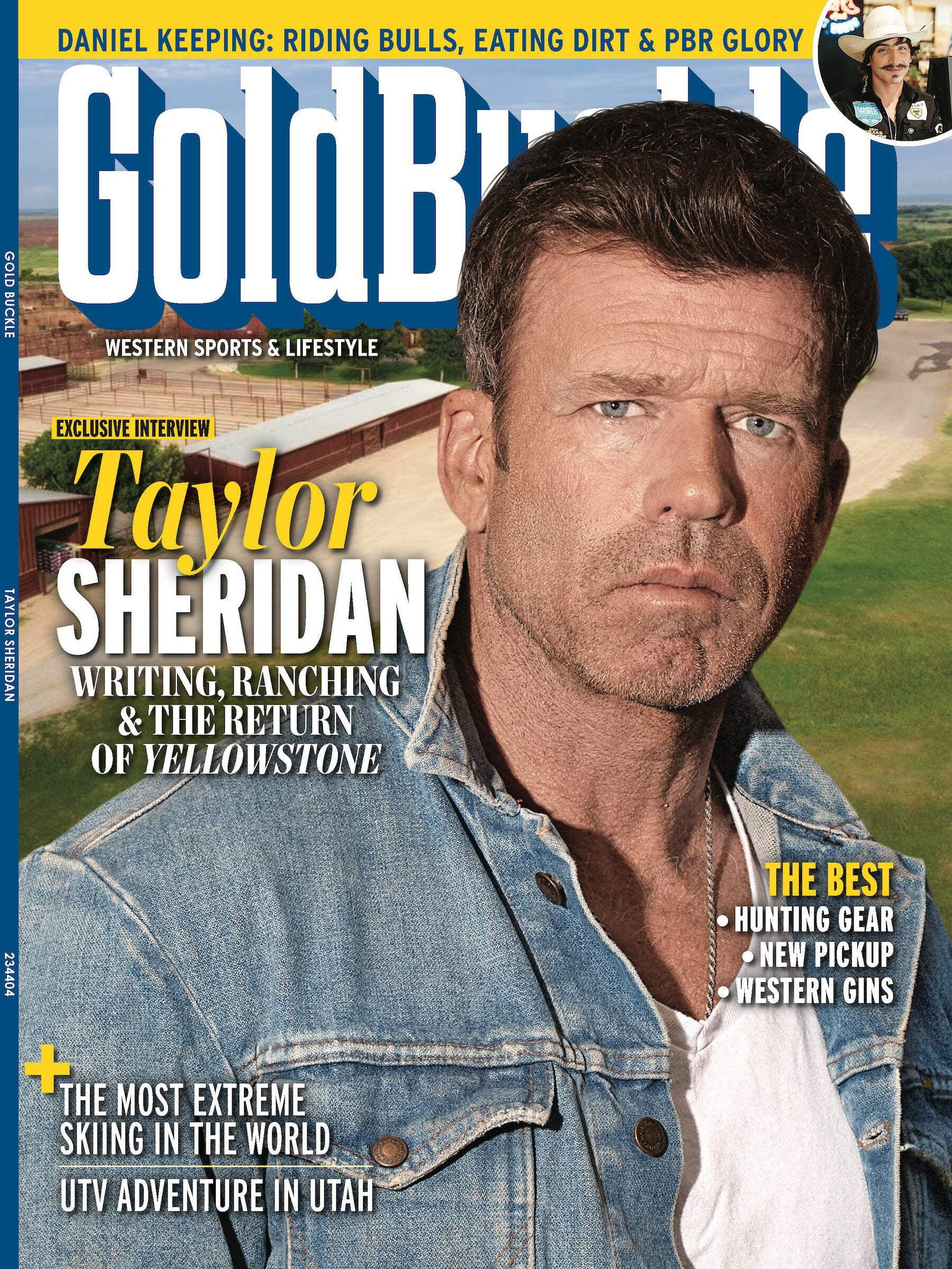 Gold Buckle - Taylor Sheridan: Western Revolution, Yellowstone Return, PBR Rodeo, Utah UTV, Ford F-150 Raptor R, Cowboy Gins, 21st Century Ranch Life, Deer Camp Gear, Rattlers Strategy Luke Bryan!