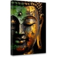 thumbnail image 1 of Gold Buddha Canvas Wall Art Zen Picture Buddha Statue Painting Print Modern Meditation Yoga Room Office Decor Frame (Buddha - 2, 12x18inch (30x45cm)), 1 of 6