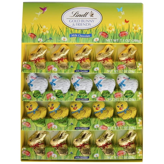 Gold Bunny and Friends Milk Chocolate 7.1 oz
