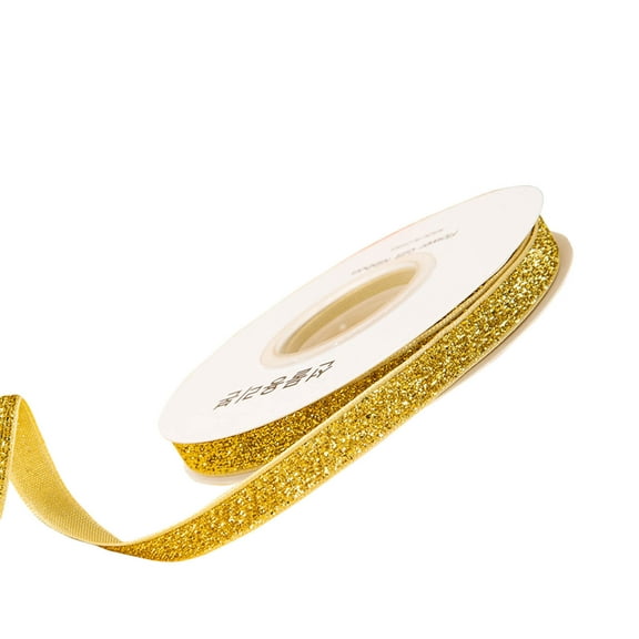 Gold Canary Ribbon 2 Cm Wide For Hairpin Accessories And Flower Wrap Diy 10 Yards Length Polyester Material