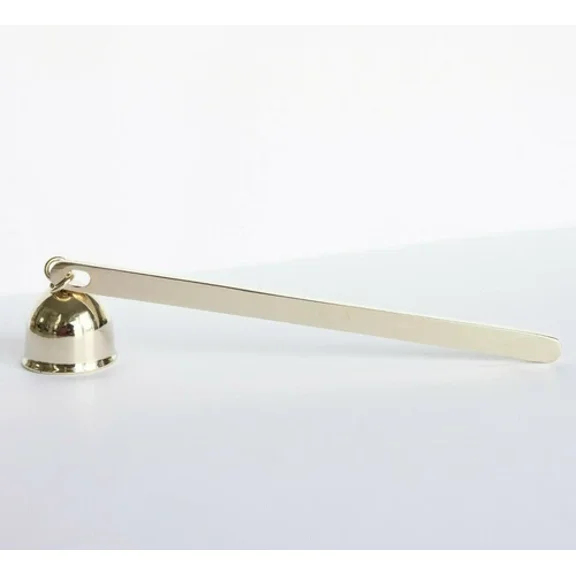 Gold Candle Snuffer 7.5'' Stainless Steel Accessory Extinguisher Put Out Candle