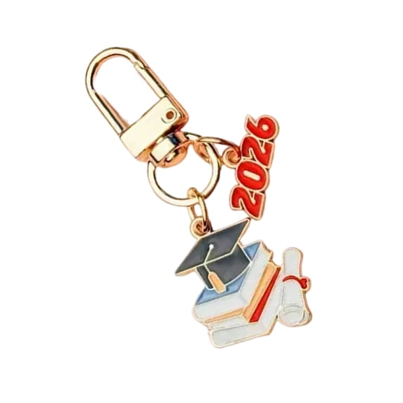 Academic Keychain With Pendant Alloy Materials Future Scholars