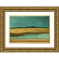 thumbnail image 1 of Gold, Caroline 18x13 Gold Ornate Wood Framed with Double Matting Museum Art Print Titled - Harvest Moon, 1 of 4