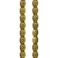 thumbnail image 1 of Gold Carved Flower Tube Beads - 10mm by Bead Landing, 1 of 2