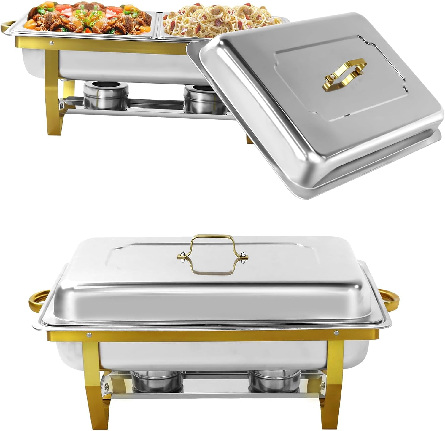 Chafing Dish Buffet En Céramique, Chafing Dish Finition Marbre