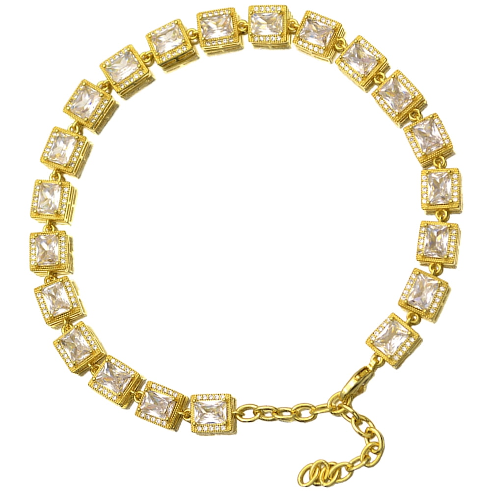 Gold Chain Dog Collar Necklaces for Small Dogs Light Extender Portable Pet Titanium Steel