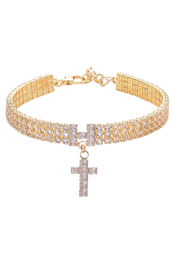 Gold Chain Dog Necklace Metal Cuban Link For Medium Large Heavy Duty Chew Proof Accessory