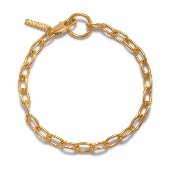 Gold Chain Reaction Bracelet