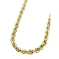 thumbnail image 1 of Gold Chain - Womens Solid Rope Chain 10K/14K Gold, 1 of 6
