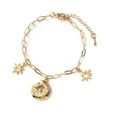 thumbnail image 1 of Gold Charm Bracelet for Women, 1 of 6