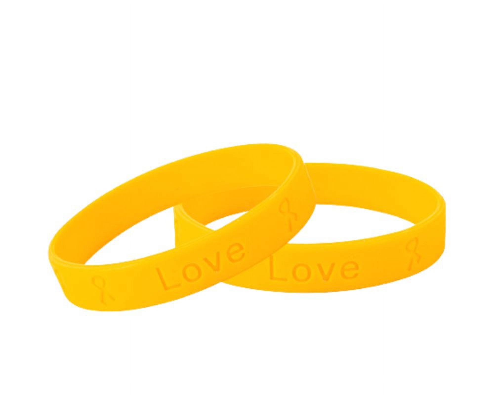 Cancer awareness bracelets in bulk deals