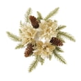 thumbnail image 1 of Gold Christmas Candlestick Garland Decoration, Centerpiece Accent for Candle Display and Table Decor, Perfect for Holiday Celebrations and Festive Atmosphere, 1 of 6