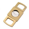 Gold Cigar Cutter Portable Metal Sharp Guillotine Cigar Outdoor Travel