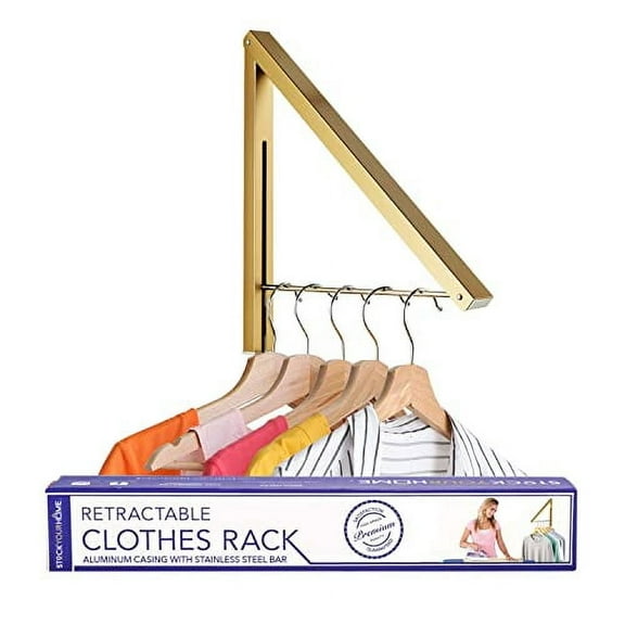 Gold Clothing Rack - 1 Pack