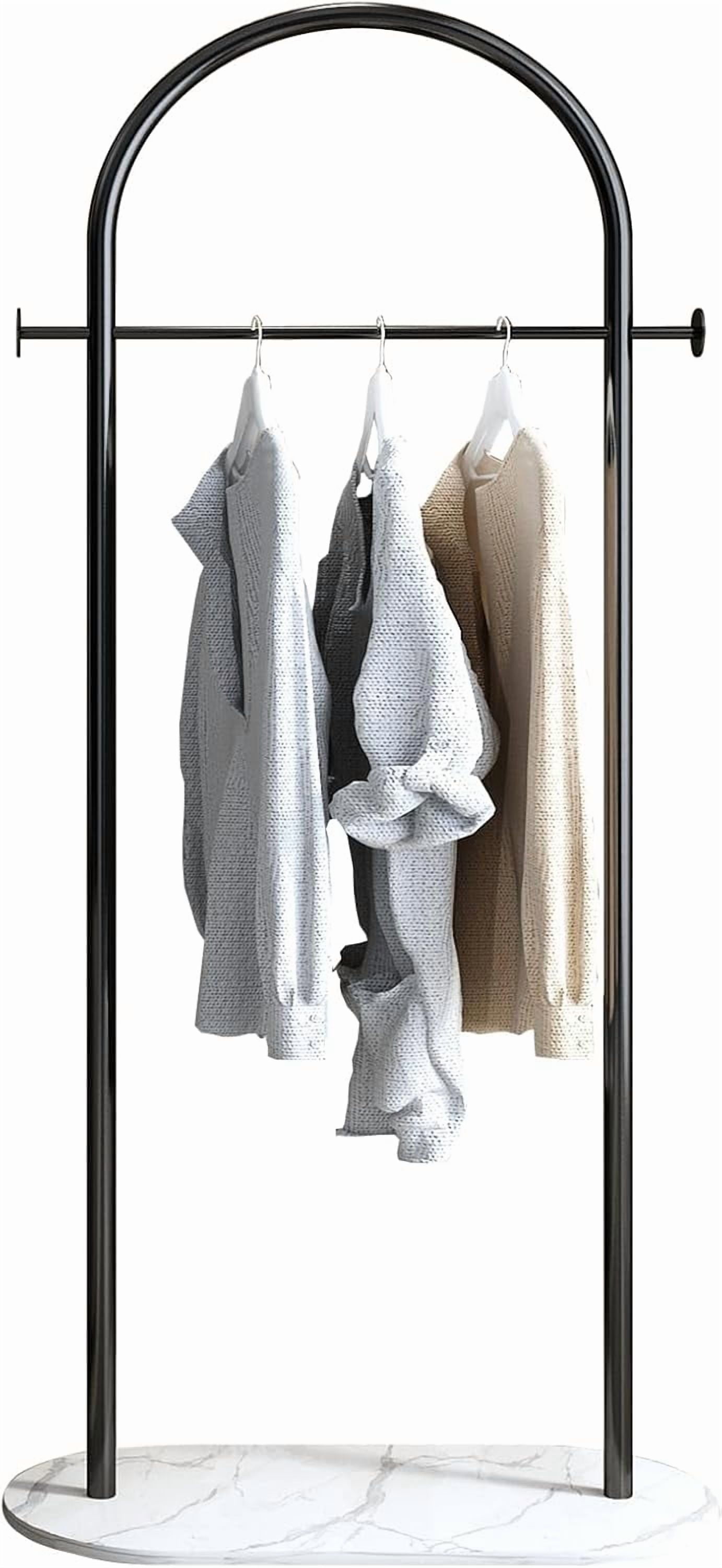Gold Clothing Rack, Small Clothes Rack with Marble Base, Heavy-duty ...