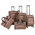 thumbnail image 1 of Gold Coast 5-Piece Spinner Luggage Set, 1 of 10