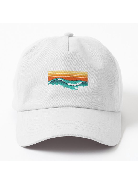 Gold Coast Australia Surfer Baseball Cap, Surf Graphic Design