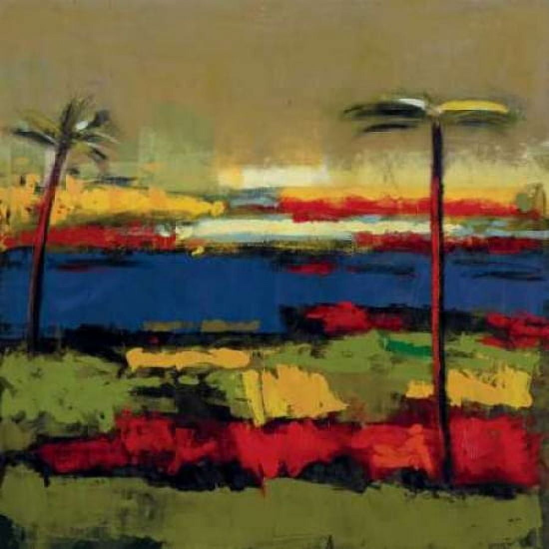Gold Coast II Canvas Art - Elya DeChino (24 x 24)