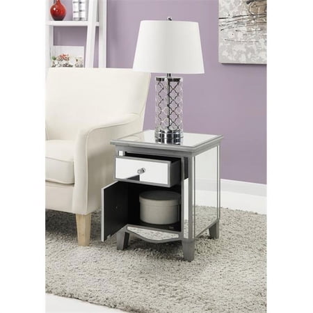 Gold Coast Park Lane Mirrored End Table -