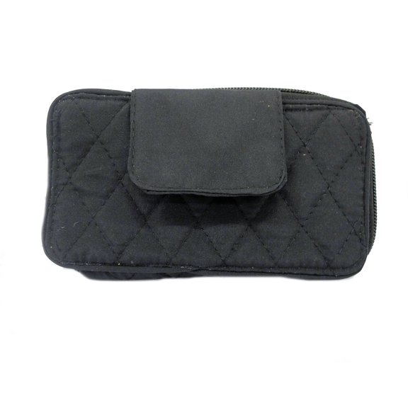 Gold Coast Quilted Phone Case Wallet Black