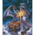 thumbnail image 1 of Gold Collection Magnificent Wizard Counted Cross Stitch Kit-12''X14'' 18 Count, 1 of 1