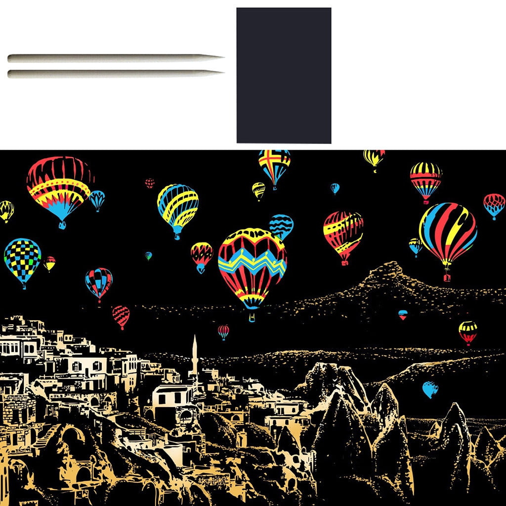 Gold Color Scratch It Teen Adult Scratch Card Pictures for Toddlers 13