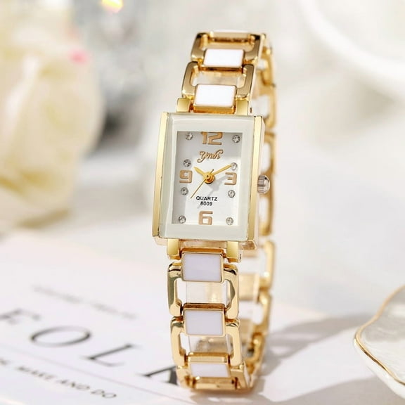 Gold Color Women's Watch Female Style Student Elegant Quartz Wristwatch
