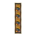 thumbnail image 1 of Gold Comic Book Frame with Black Mat - 4 Openingss to Display 4 7.25"x10.5" Bronze Age Comic, 1 of 7