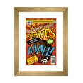 thumbnail image 1 of Gold Comic Book Frame with White Mat - 1 Opening to Display 1 7.75"x10.5" Golden Age Comic, 1 of 7