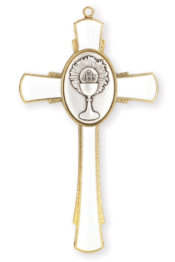 Gold Communion Chalice Cross