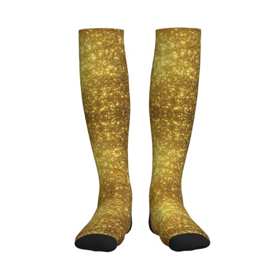 Gold Compression Socks Best Support for Women Men Athletic Running Cycling