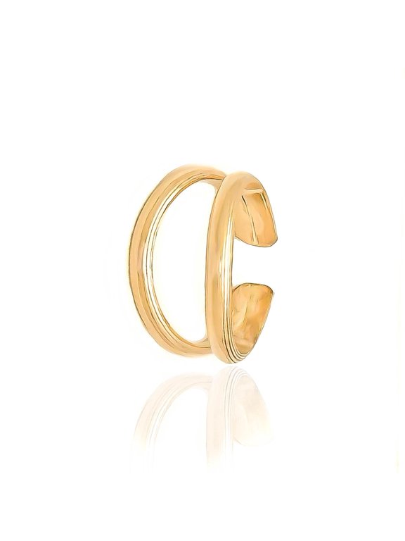 Gold Conch Ear Cuff, 14K Gold Filled