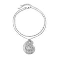 thumbnail image 1 of Gold Conch Seashell Necklace Elegant Witch Jewelry For Women Men Accessories, 1 of 6