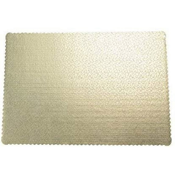 Gold Corrugated Rectangular Cake Boards, Double Wall 25, 17.5" x 25.5"
