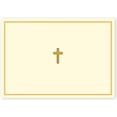 thumbnail image 1 of Gold Cross Note Cards, 1 of 1