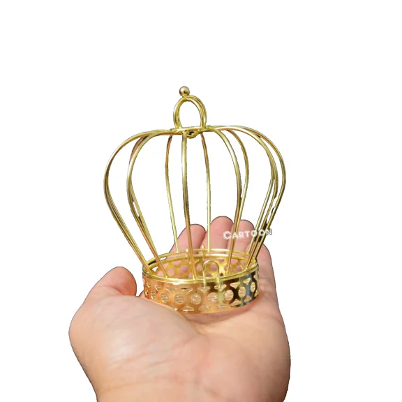 Gold Crown Cake Topper Quinceanera Birthday Decoration Princess Baby Shower