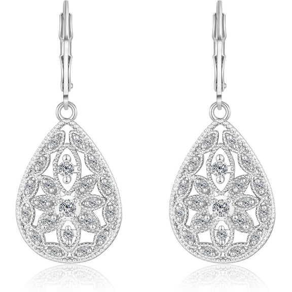 Gold Dangle Earrings for Women Trendy Hypoallergenic 14K Plated Dainty Dangle Earrings for Prom