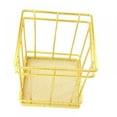 thumbnail image 1 of Gold Desktop Metal Storage Basket Storage Box Iron Storage Tray Net Storage Bins Metal Basket Mesh Wire Storage Basket for Kitchen Closets Bedrooms Bathroom Laundry Office 3.5x3.5x4in, 1 of 3
