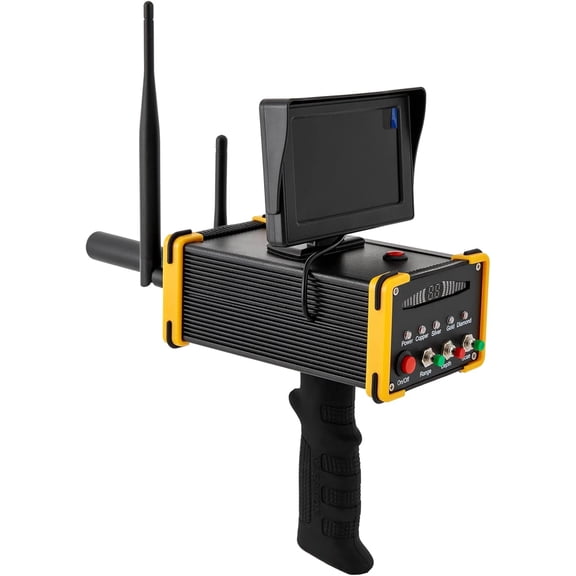 Gold Detector Detecting Machine, Metal Detector for Adults Professional Higher Accuracy Gold Silver Detectors Kit w/LCD Display, Underground Metal Finder, Automatic Rotation Search, 3248ft Range