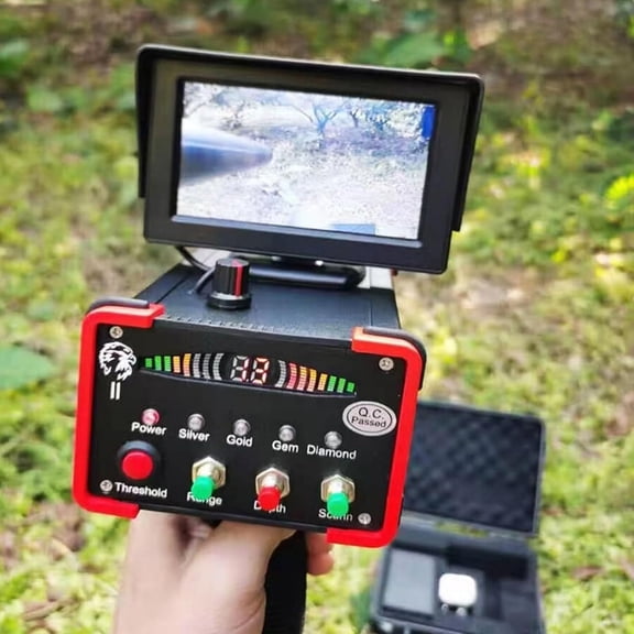 Gold Diamond Detector Long Range Underground Metal Detector Treasure Hunter Find Gold Silver Copper Diamond Digger Archaeological Prospecting Machine