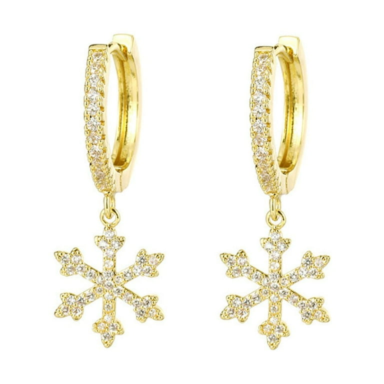 Christmas Bling Hoops Christmas Bling Hoops