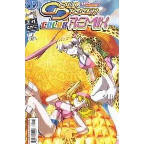 Gold Digger Color Remix #1 VF ; Antarctic Comic Book