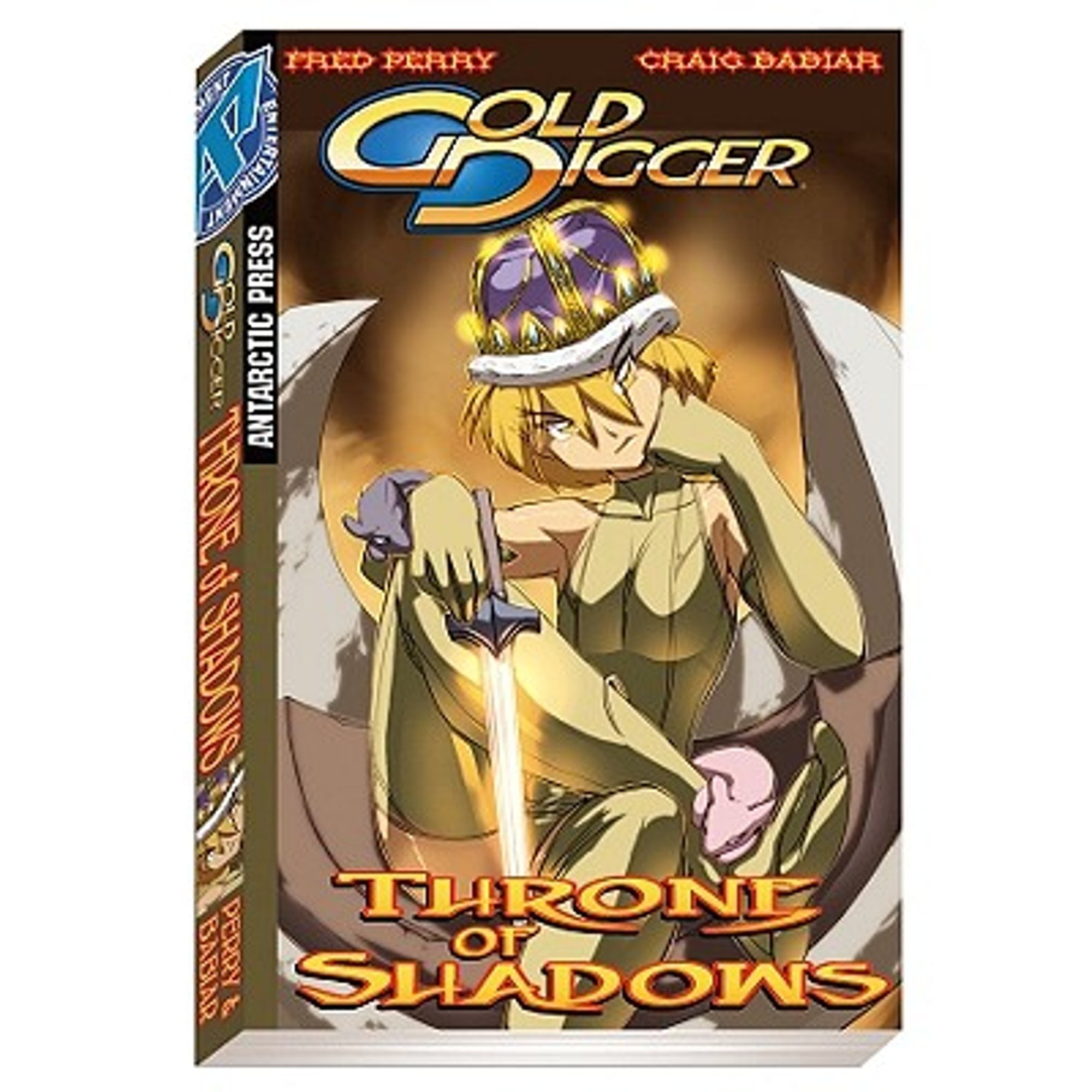 Pre-Owned Gold Digger: Throne of Shadows Pocket Manga Volume 1 (Paperback 9780978772512) by Fred Perry, Craig Babiar