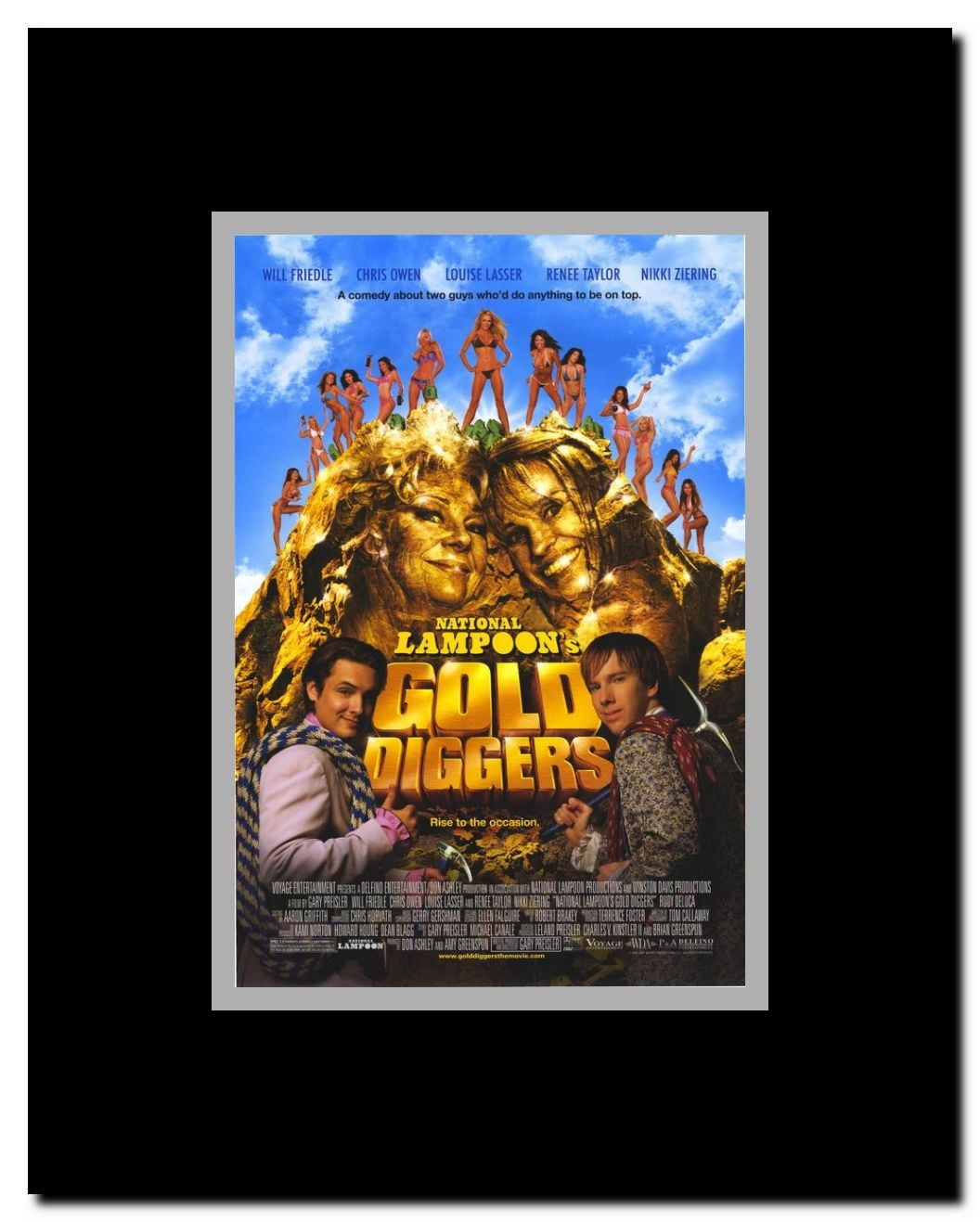 Gold Diggers Framed Movie Poster
