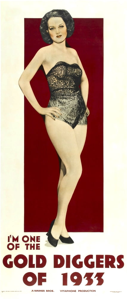 Gold Diggers Of 1933 Canvas Art - (24 x 36)
