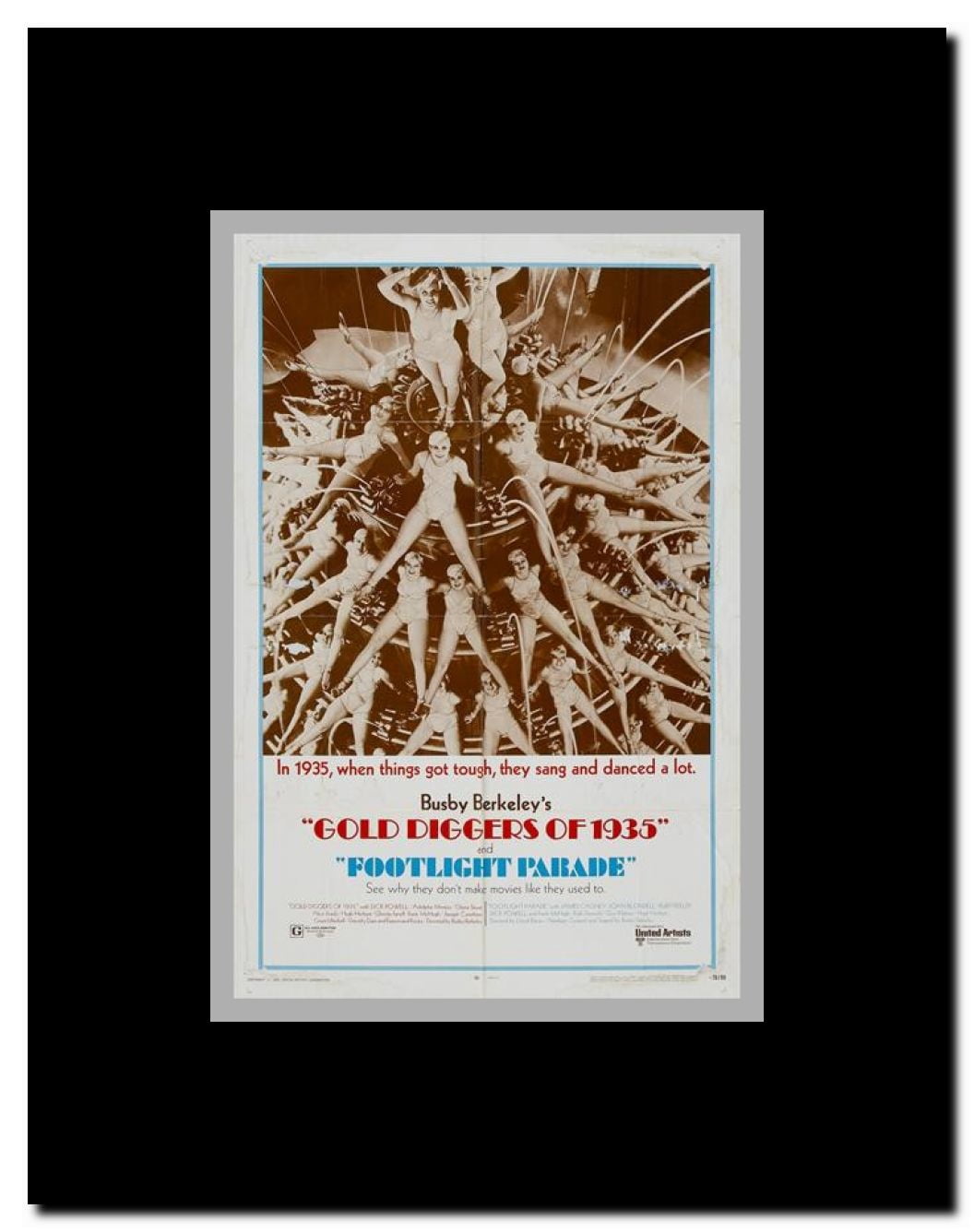 Gold Diggers of 1935 Framed Movie Poster